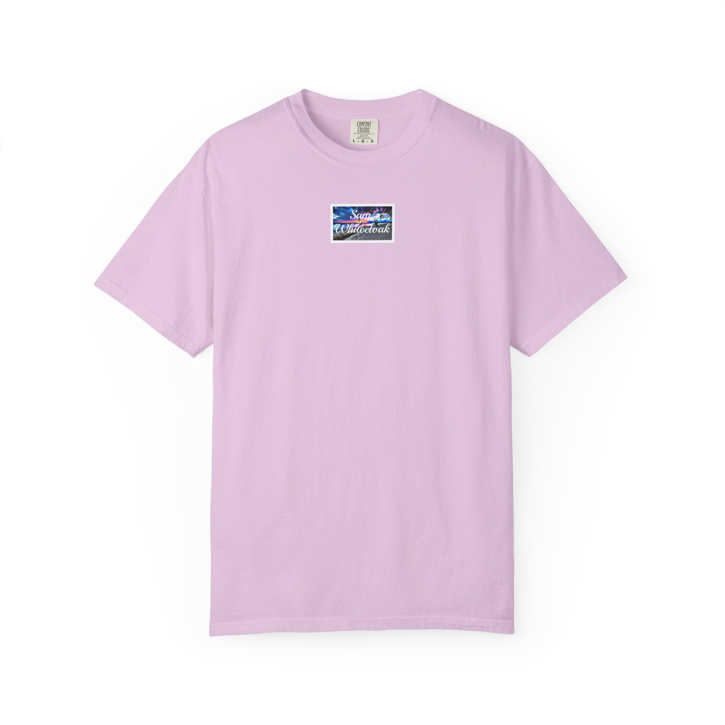 Neon Wave Text T-Shirt - Mantle x Whitecloak