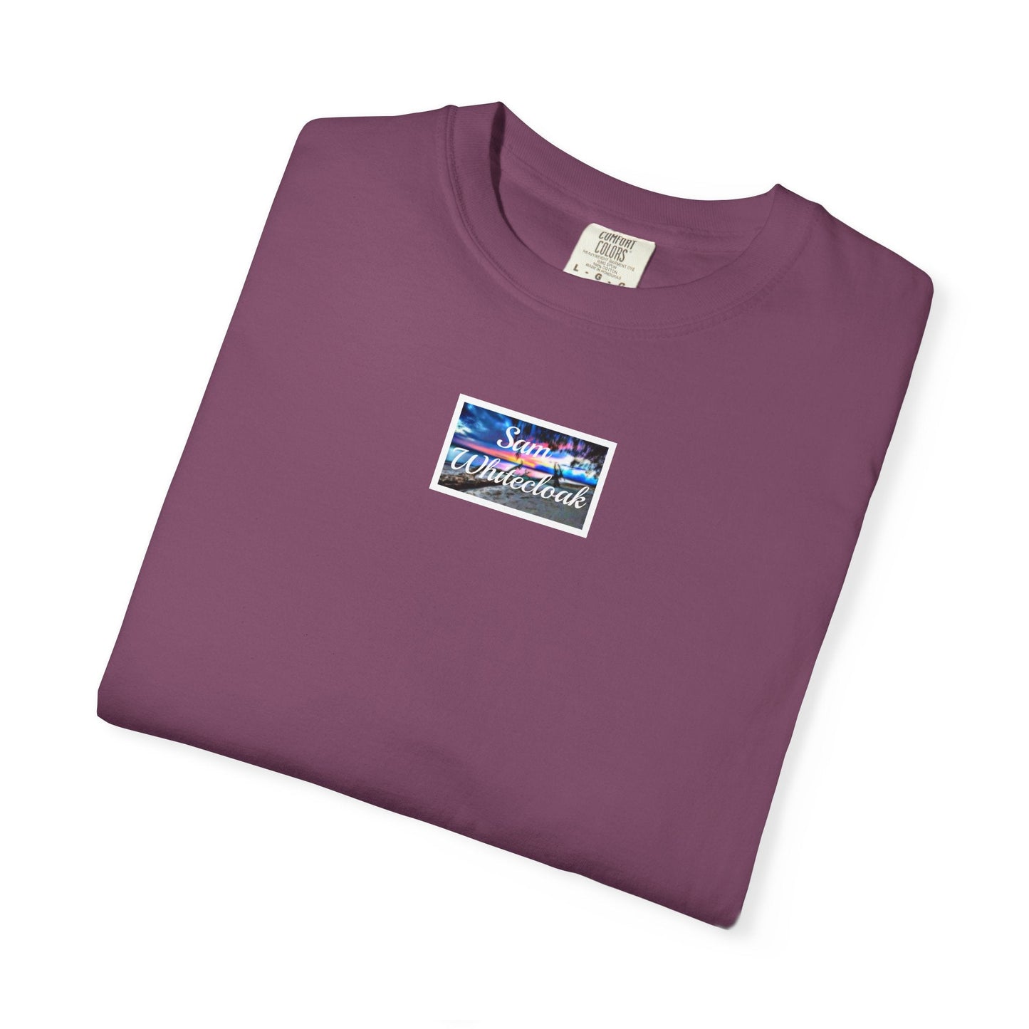 Neon Wave Text T-Shirt - Mantle x Whitecloak