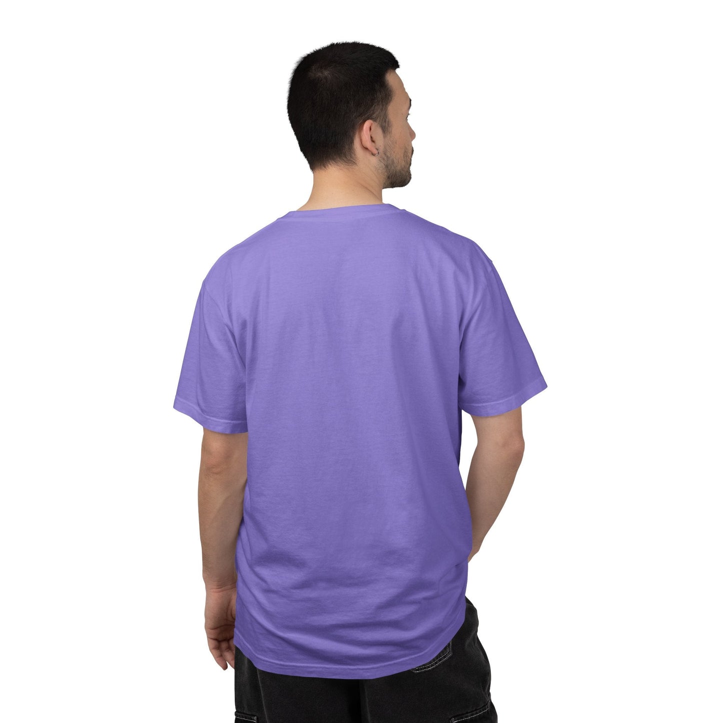 Neon Wave Text T-Shirt - Mantle x Whitecloak