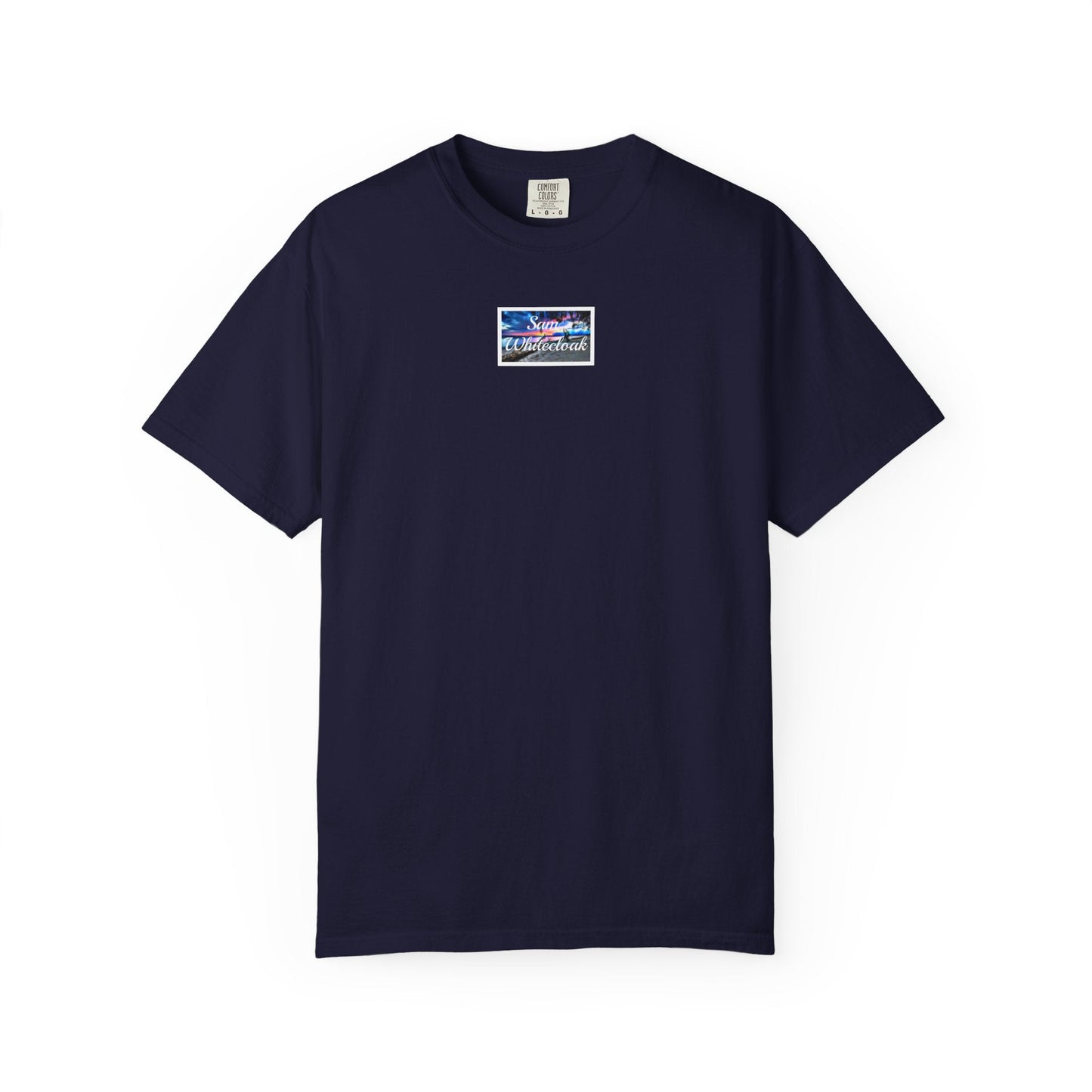 Neon Wave Text T-Shirt - Mantle x Whitecloak