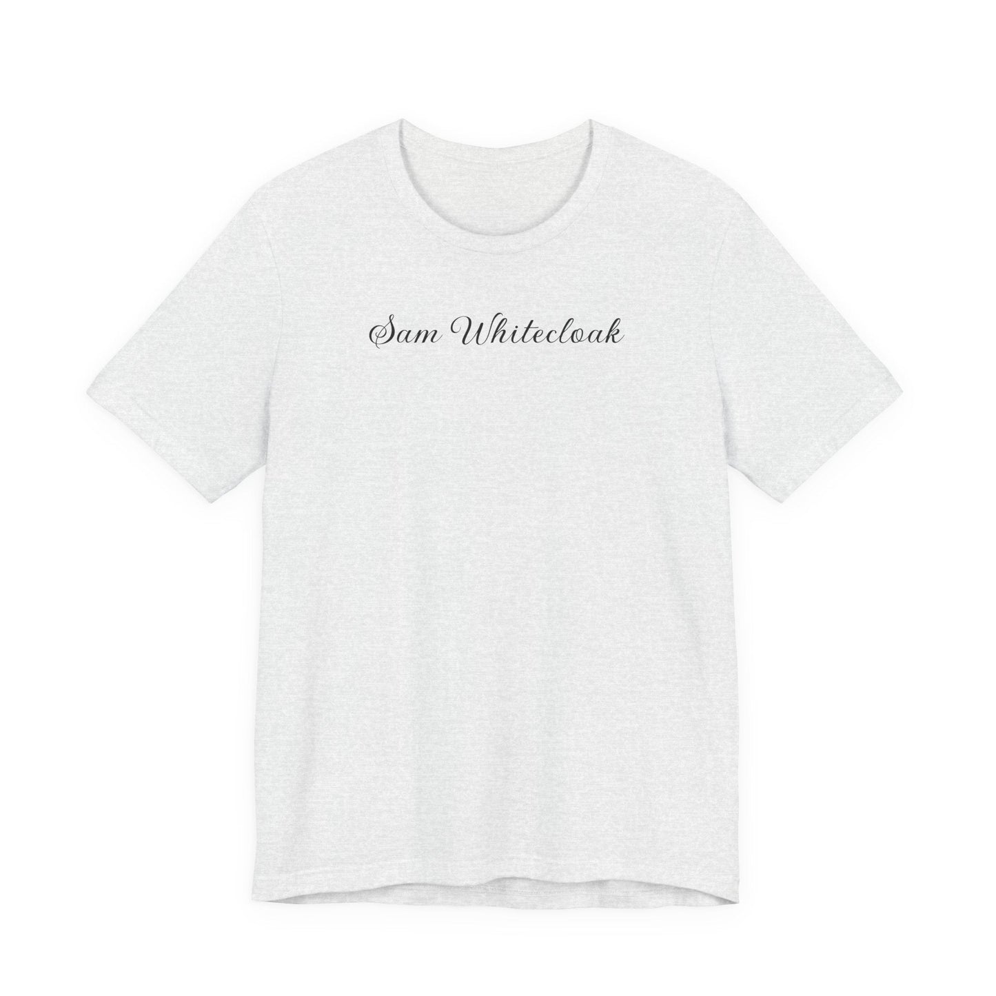 Sam Whitecloak Minimalist Script Tee - Mantle x Whitecloak
