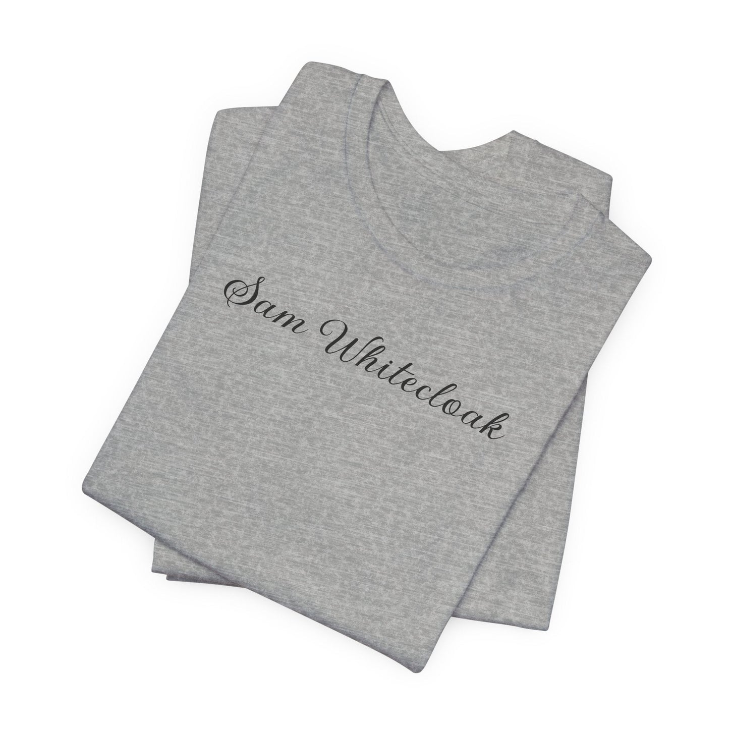 Sam Whitecloak Minimalist Script Tee - Mantle x Whitecloak