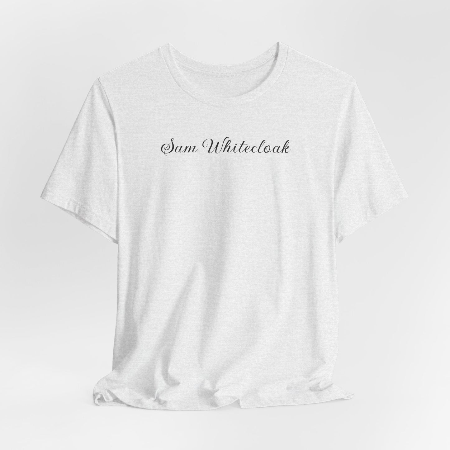 Sam Whitecloak Minimalist Script Tee - Mantle x Whitecloak