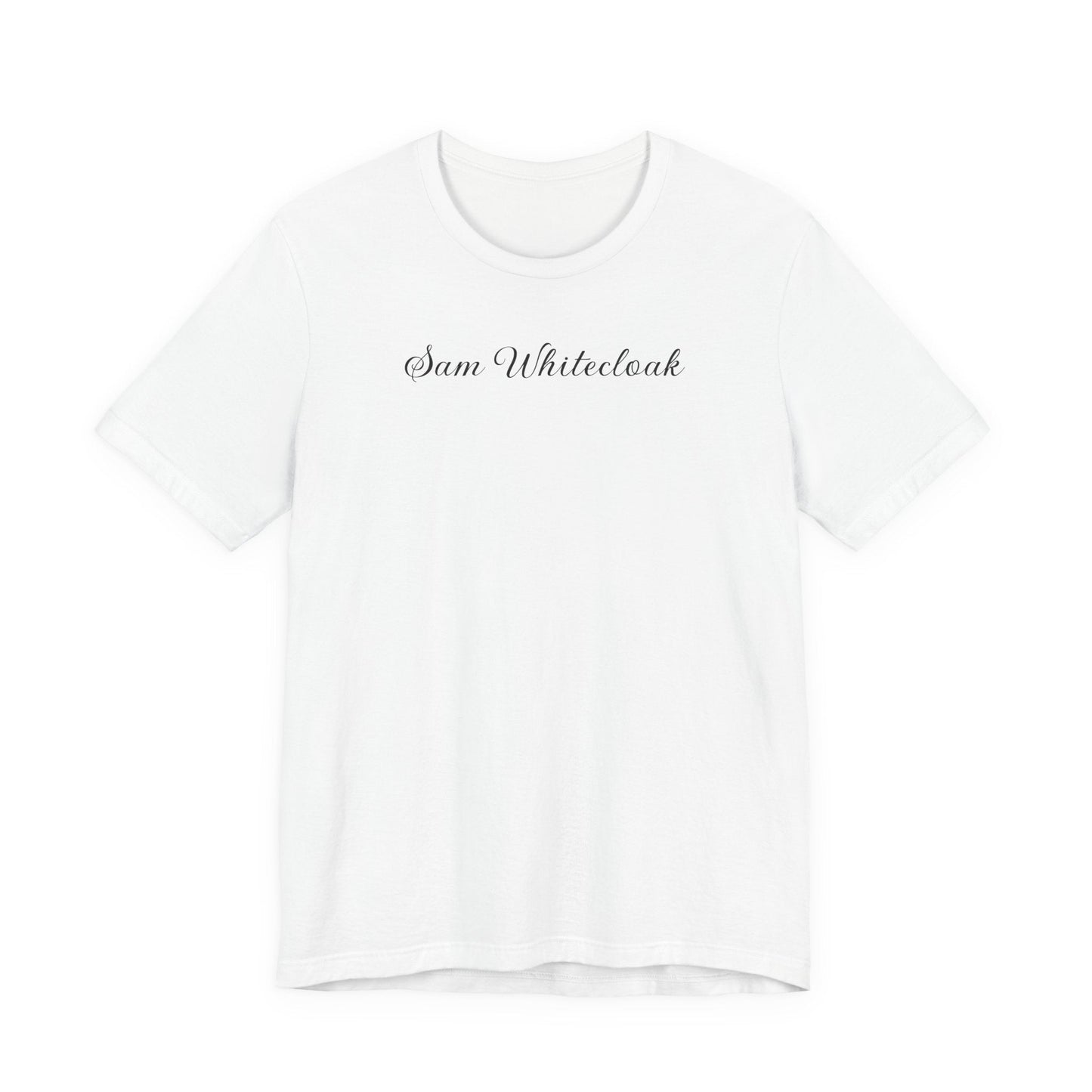 Sam Whitecloak Minimalist Script Tee - Mantle x Whitecloak