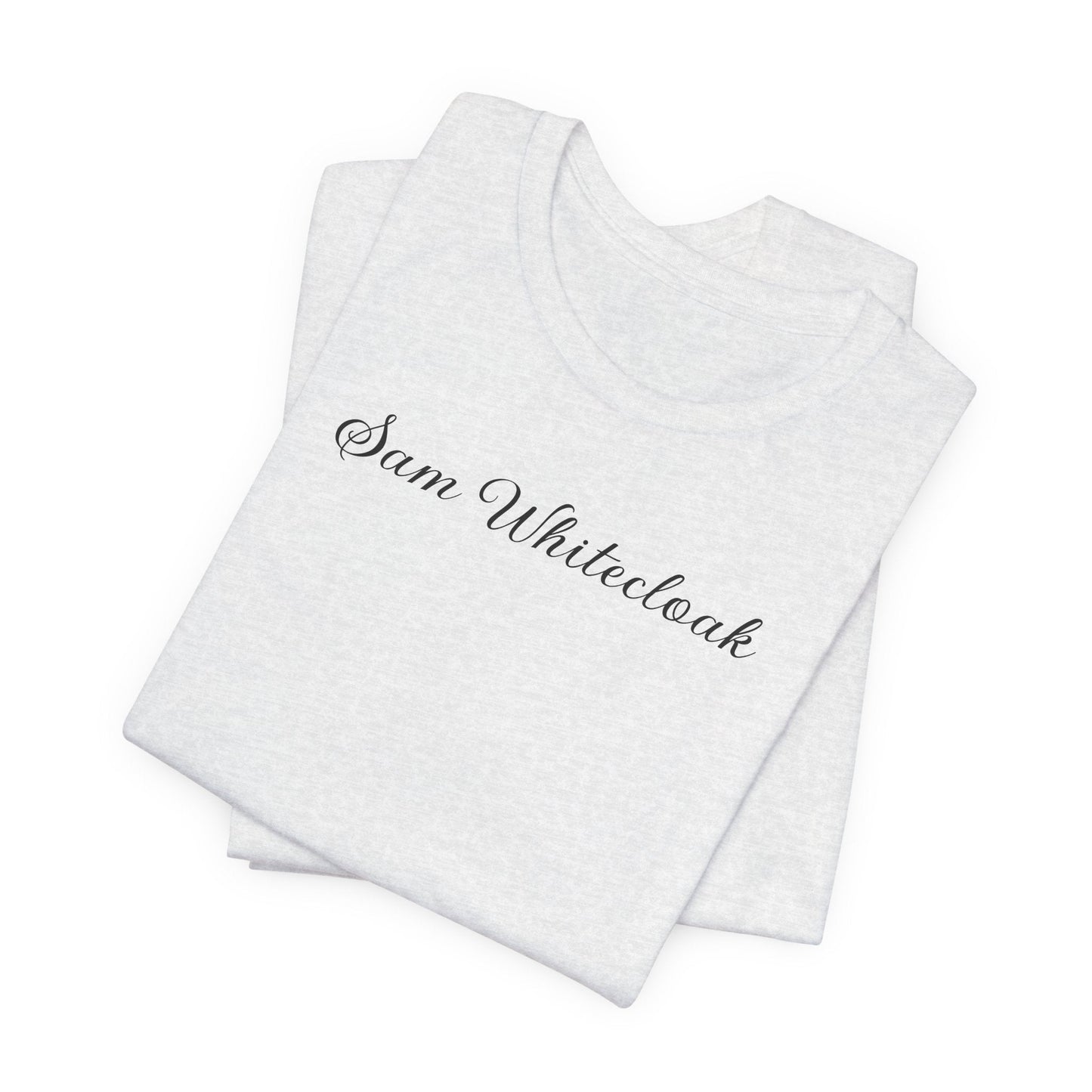 Sam Whitecloak Minimalist Script Tee - Mantle x Whitecloak