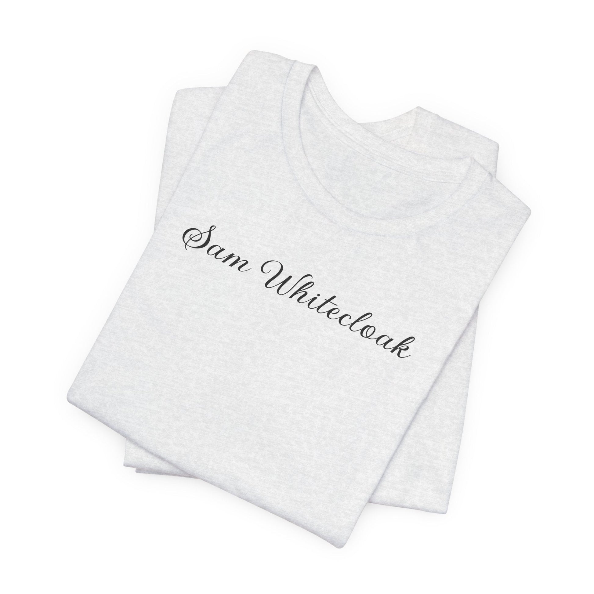 Sam Whitecloak Minimalist Script Tee - Mantle x Whitecloak