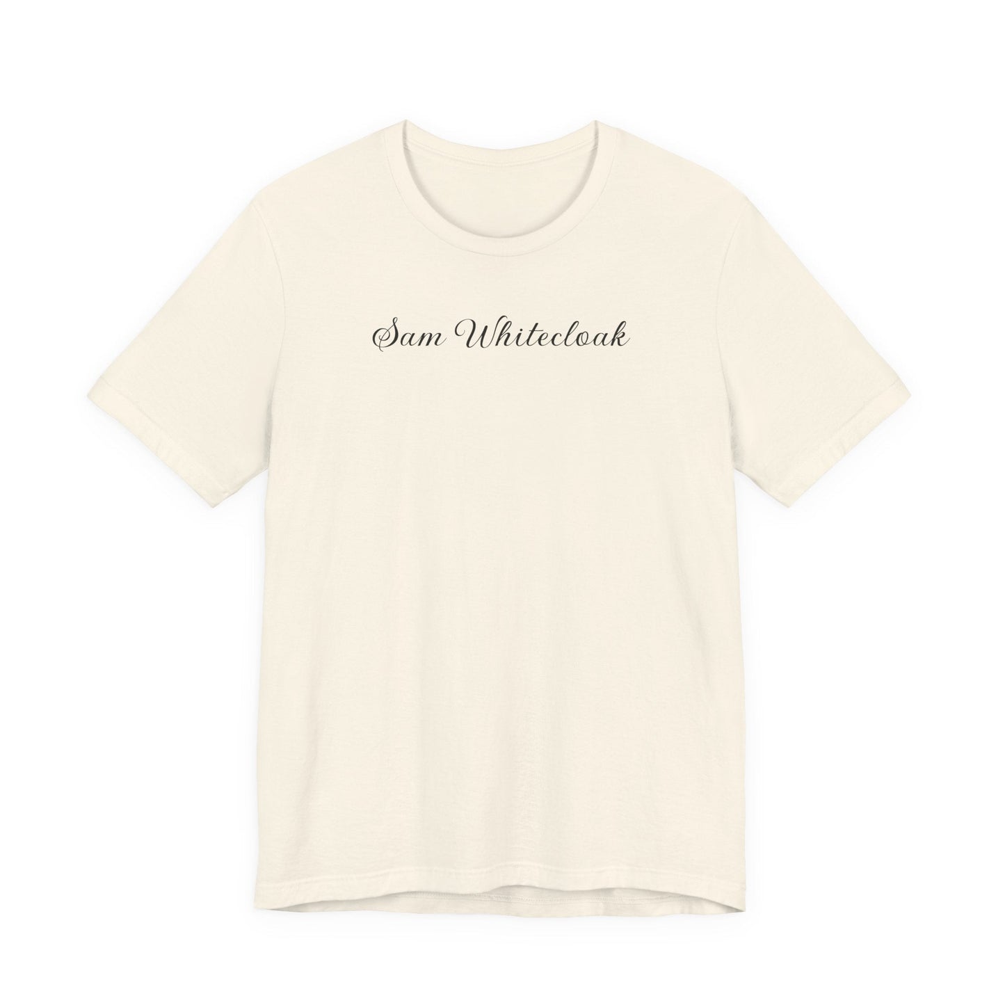 Sam Whitecloak Minimalist Script Tee - Mantle x Whitecloak