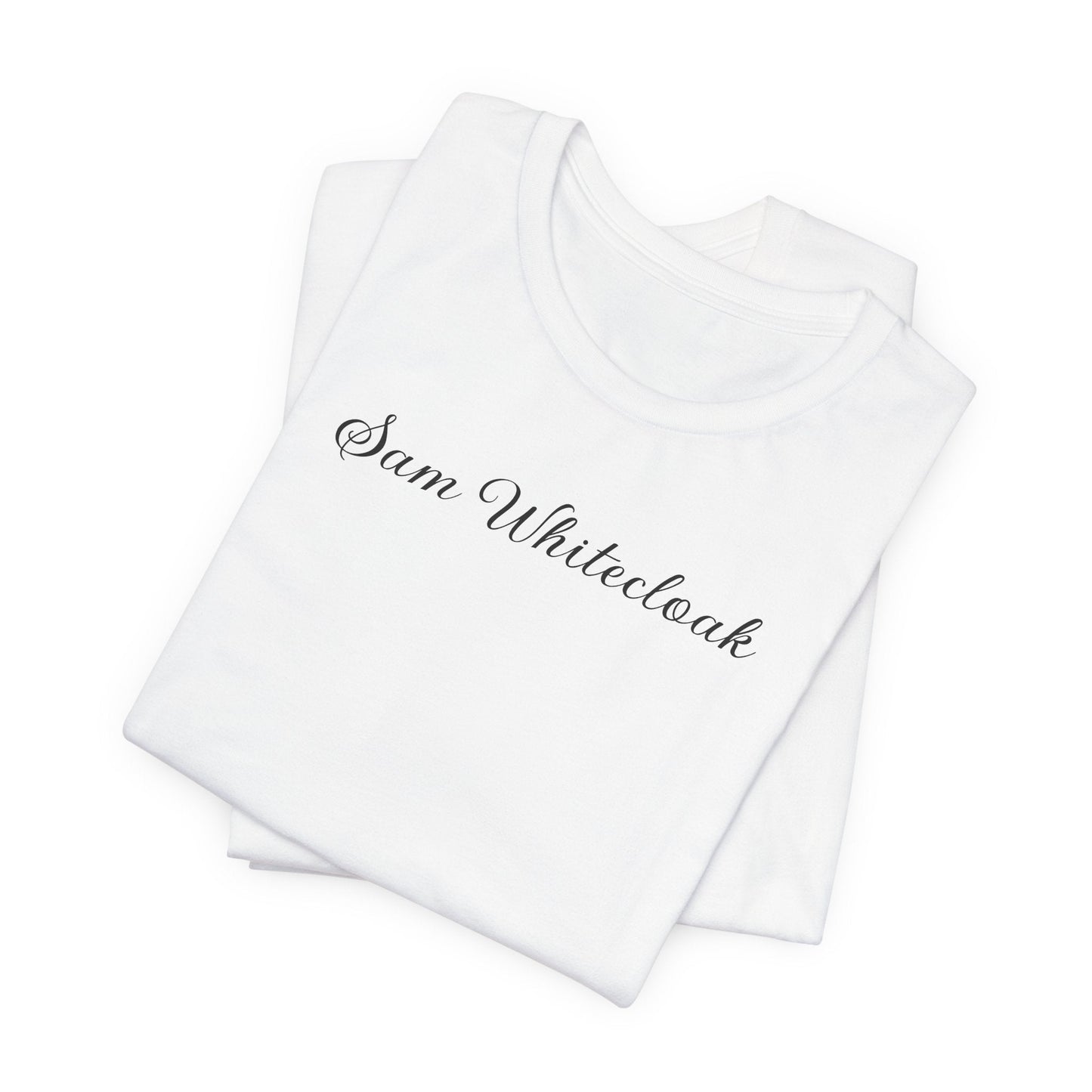 Sam Whitecloak Minimalist Script Tee - Mantle x Whitecloak