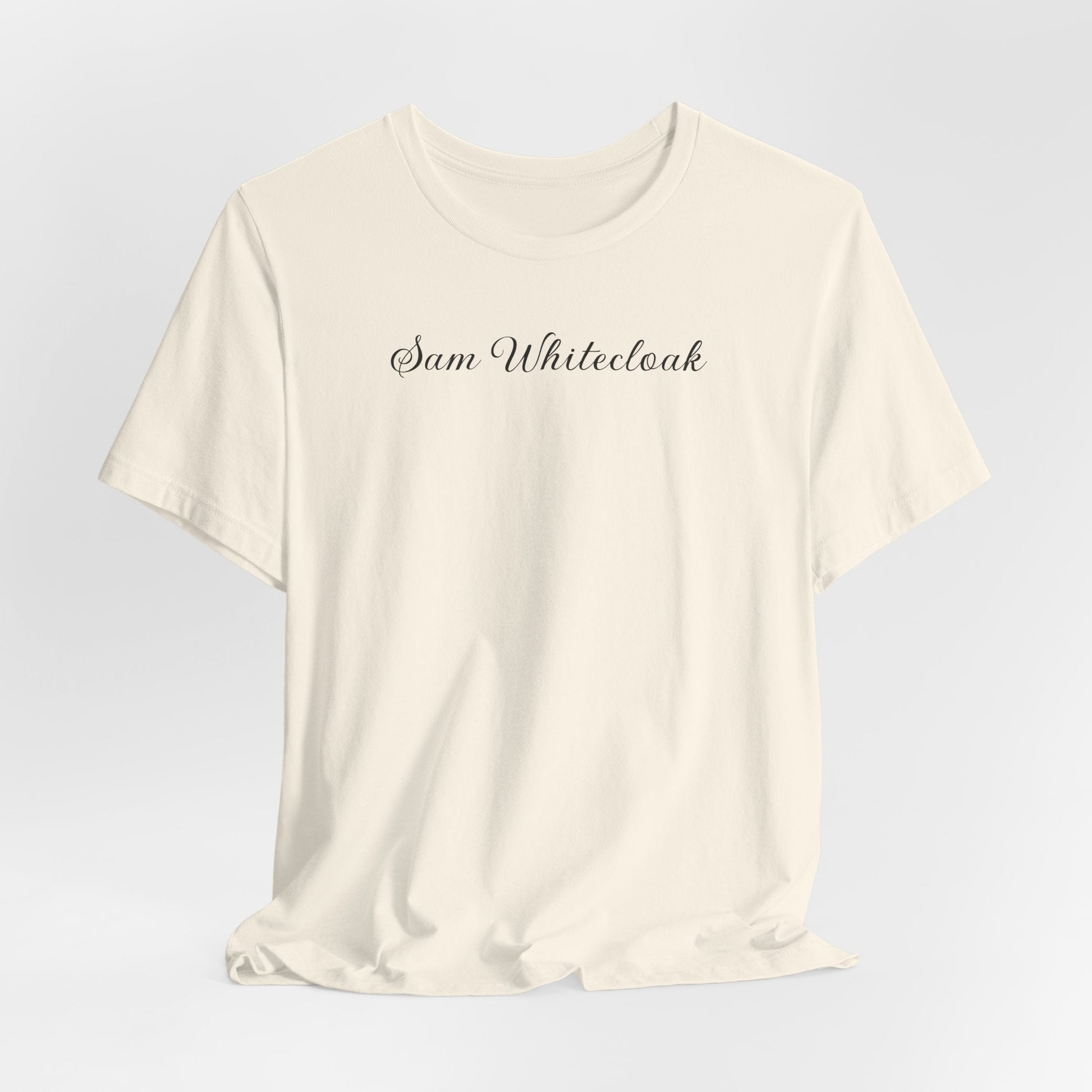 Sam Whitecloak Minimalist Script Tee - Mantle x Whitecloak