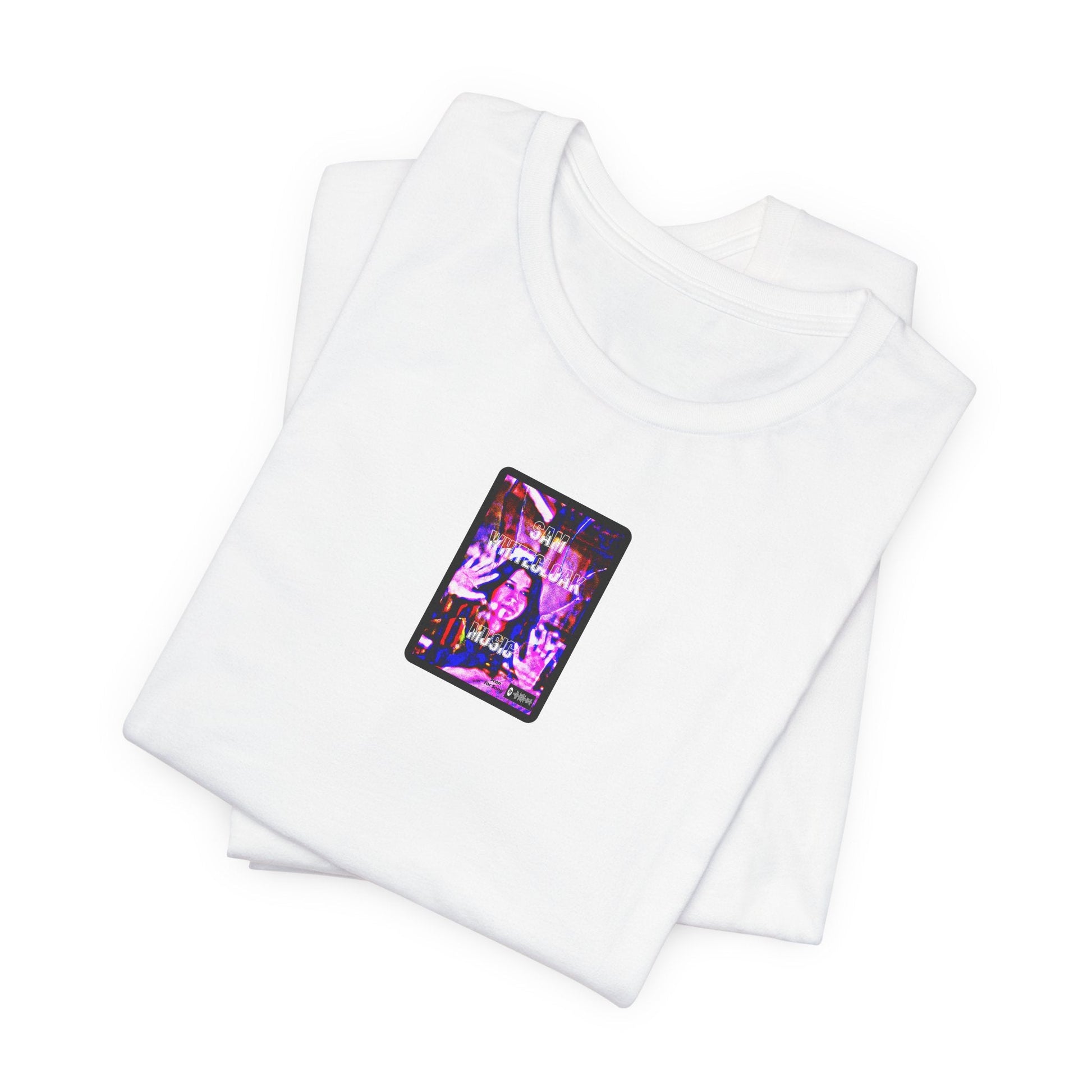 Sam Whitecloak Neon Arcade Bella Tee - Mantle x Whitecloak