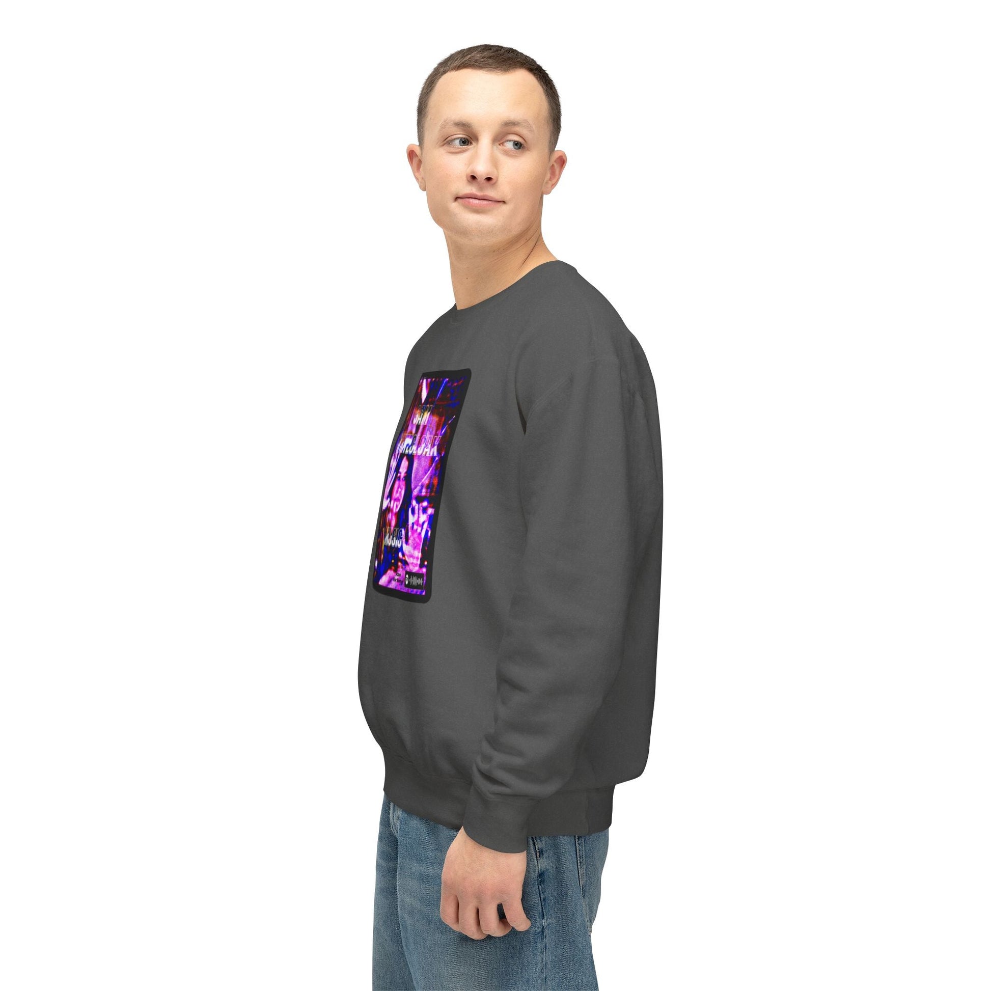 Sam Whitecloak Neon Arcade Crewneck Sweatshirt - Mantleshop