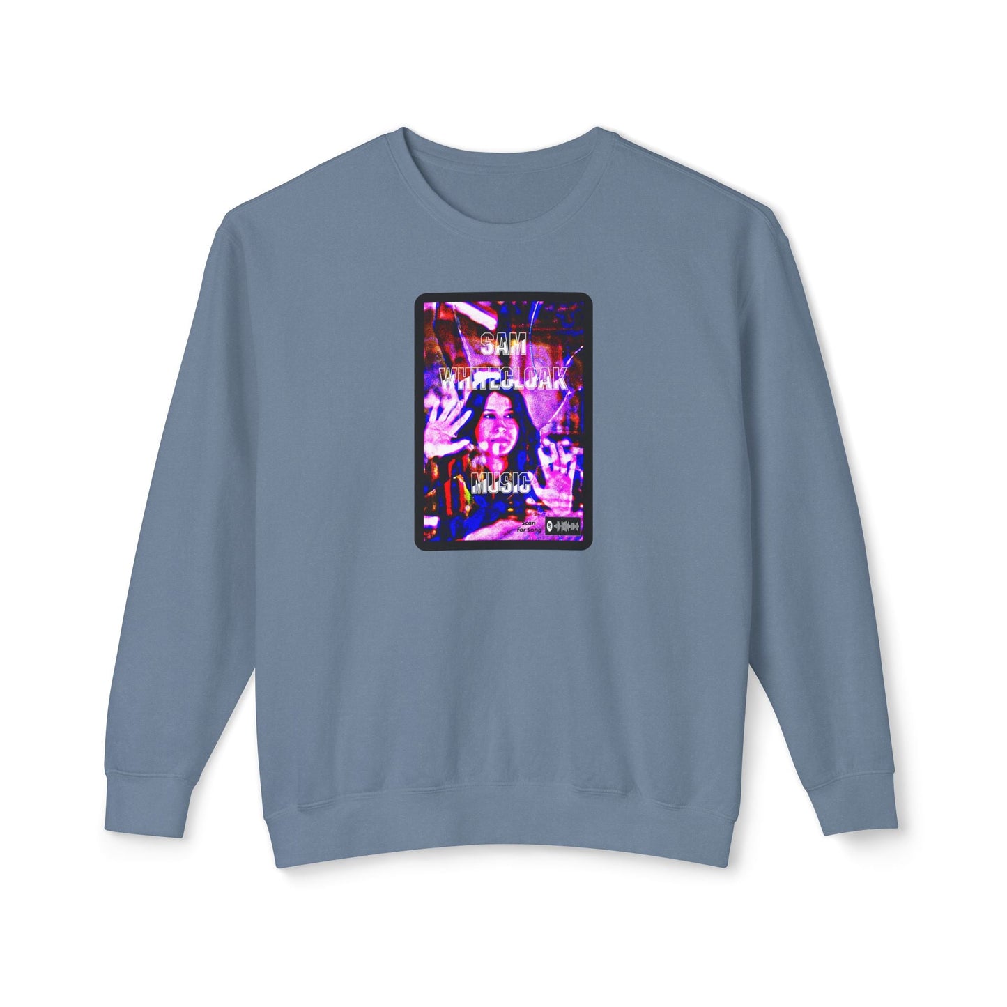 Sam Whitecloak Neon Arcade Crewneck Sweatshirt - Mantleshop