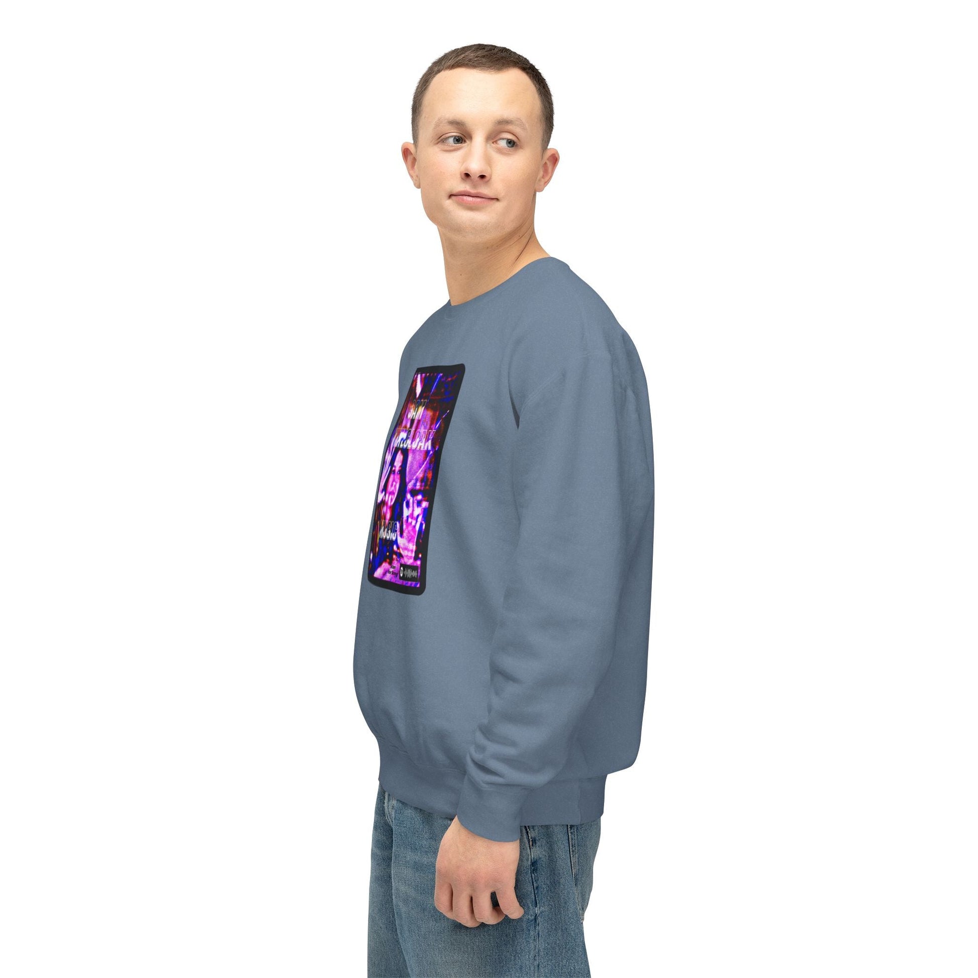 Sam Whitecloak Neon Arcade Crewneck Sweatshirt - Mantleshop