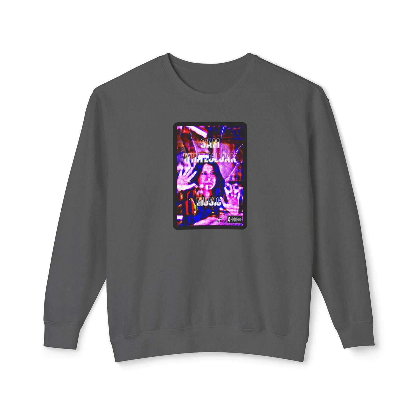 Sam Whitecloak Neon Arcade Crewneck Sweatshirt - Mantleshop