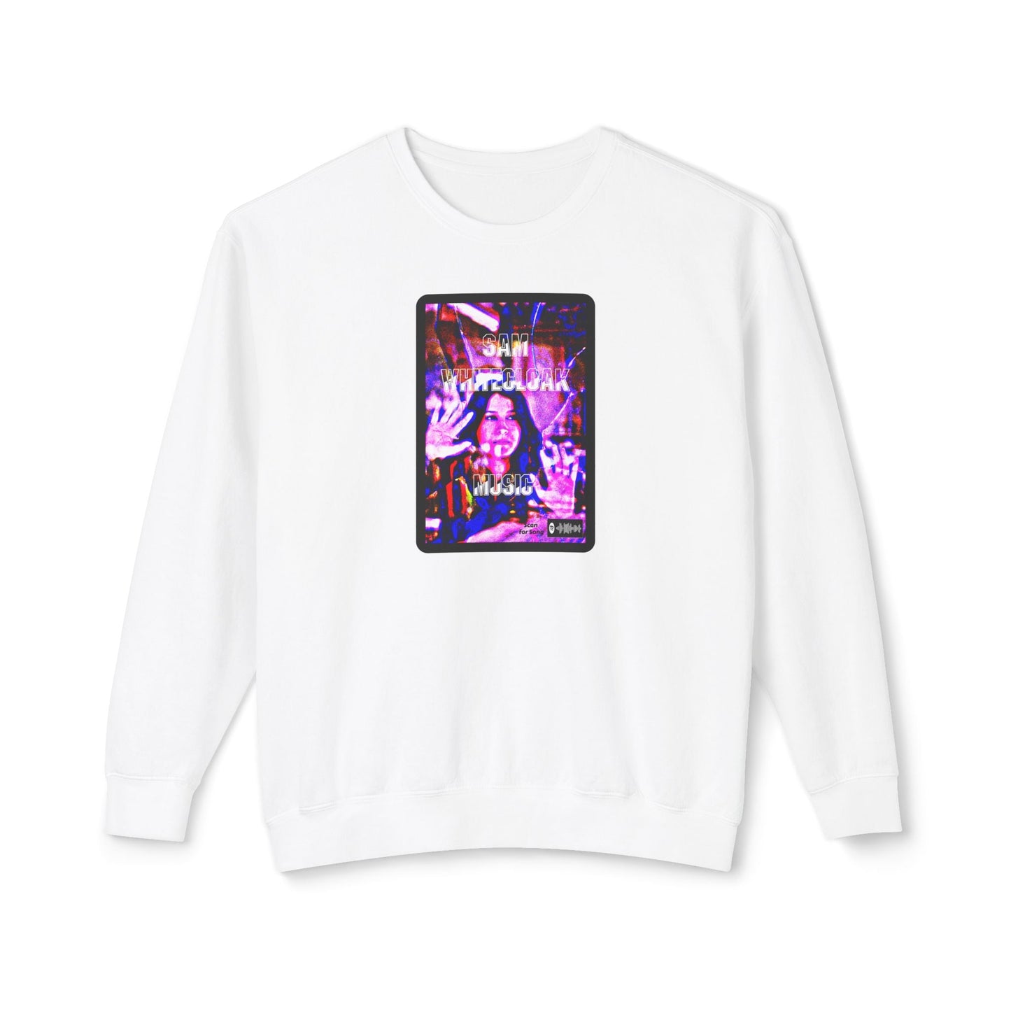 Sam Whitecloak Neon Arcade Crewneck Sweatshirt - Mantleshop