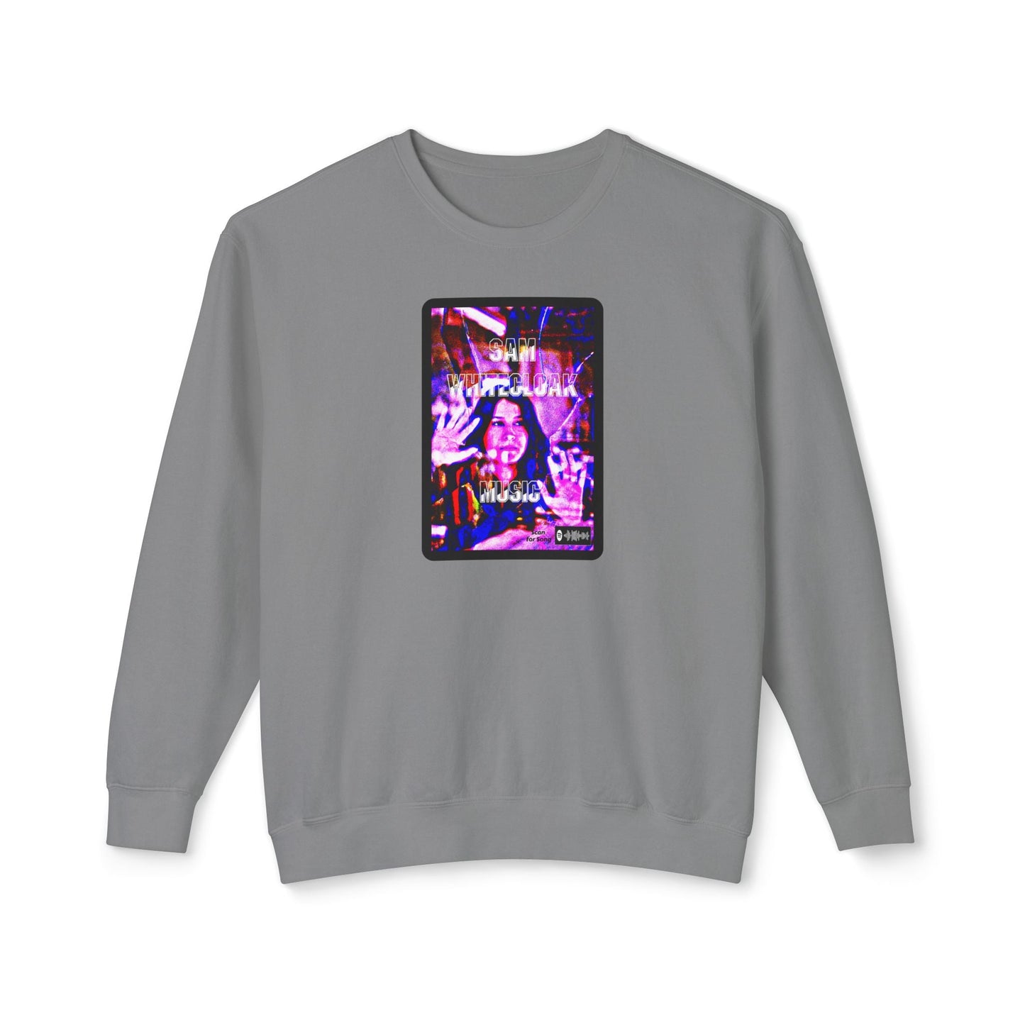 Sam Whitecloak Neon Arcade Crewneck Sweatshirt - Mantleshop