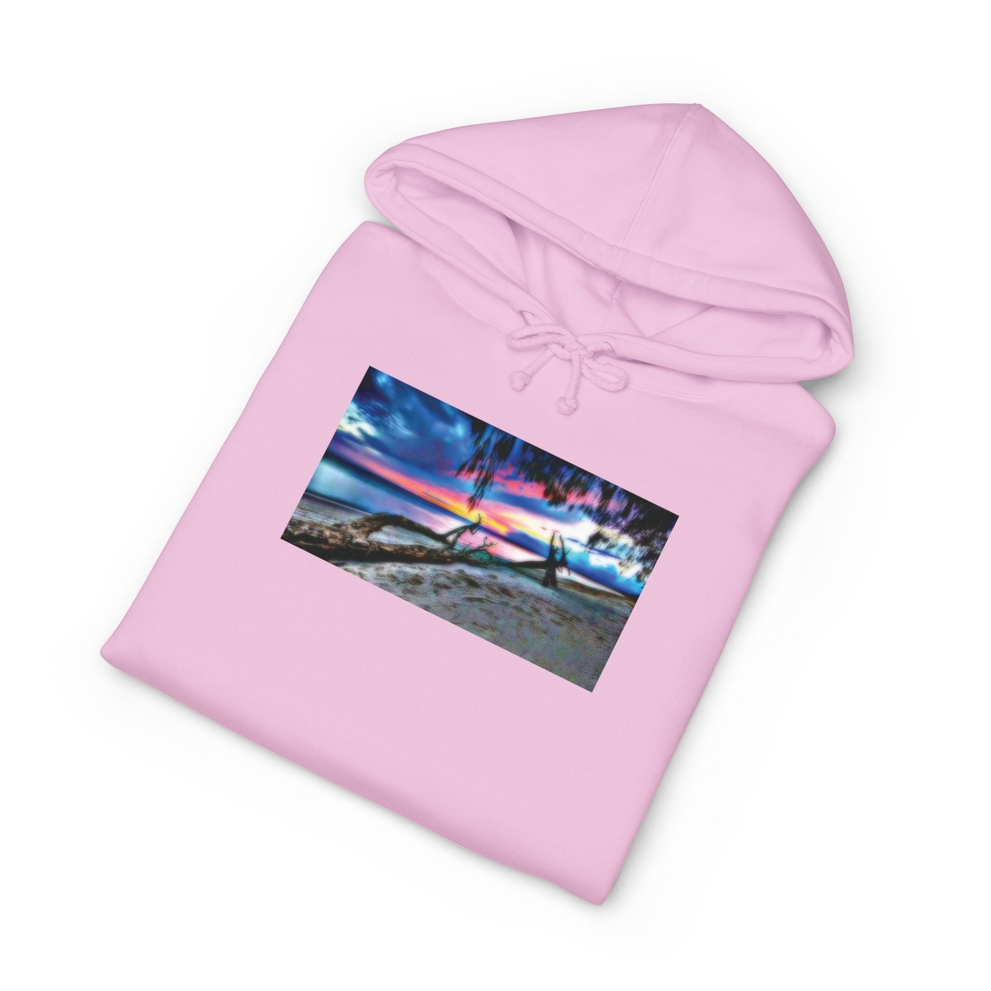 Twilight Sunset Seaside Hoodie — Coastal Beach Surf Pullover - Mantleshop