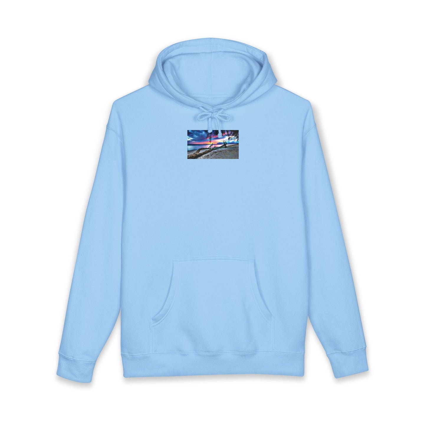 Twilight Sunset Seaside Hoodie — Coastal Beach Surf Pullover - Mantle x Whitecloak