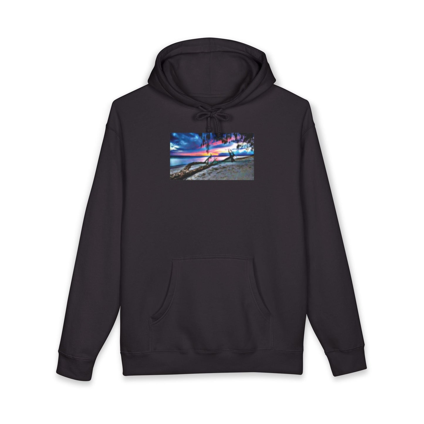 Twilight Sunset Seaside Hoodie — Coastal Beach Surf Pullover - Mantleshop
