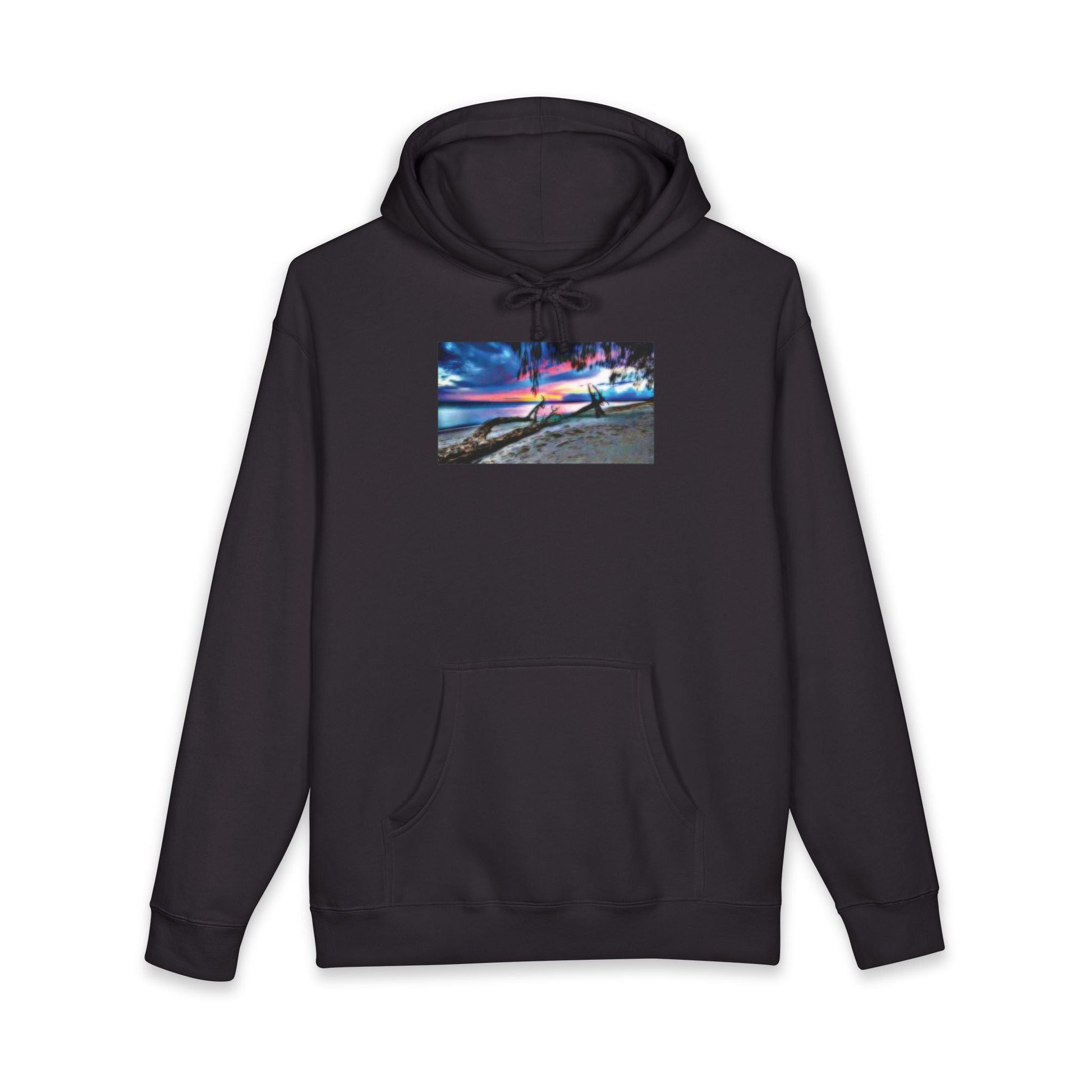 Twilight Sunset Seaside Hoodie — Coastal Beach Surf Pullover - Mantleshop