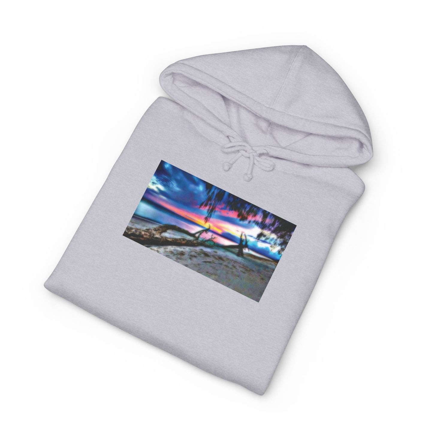 Twilight Sunset Seaside Hoodie — Coastal Beach Surf Pullover - Mantleshop