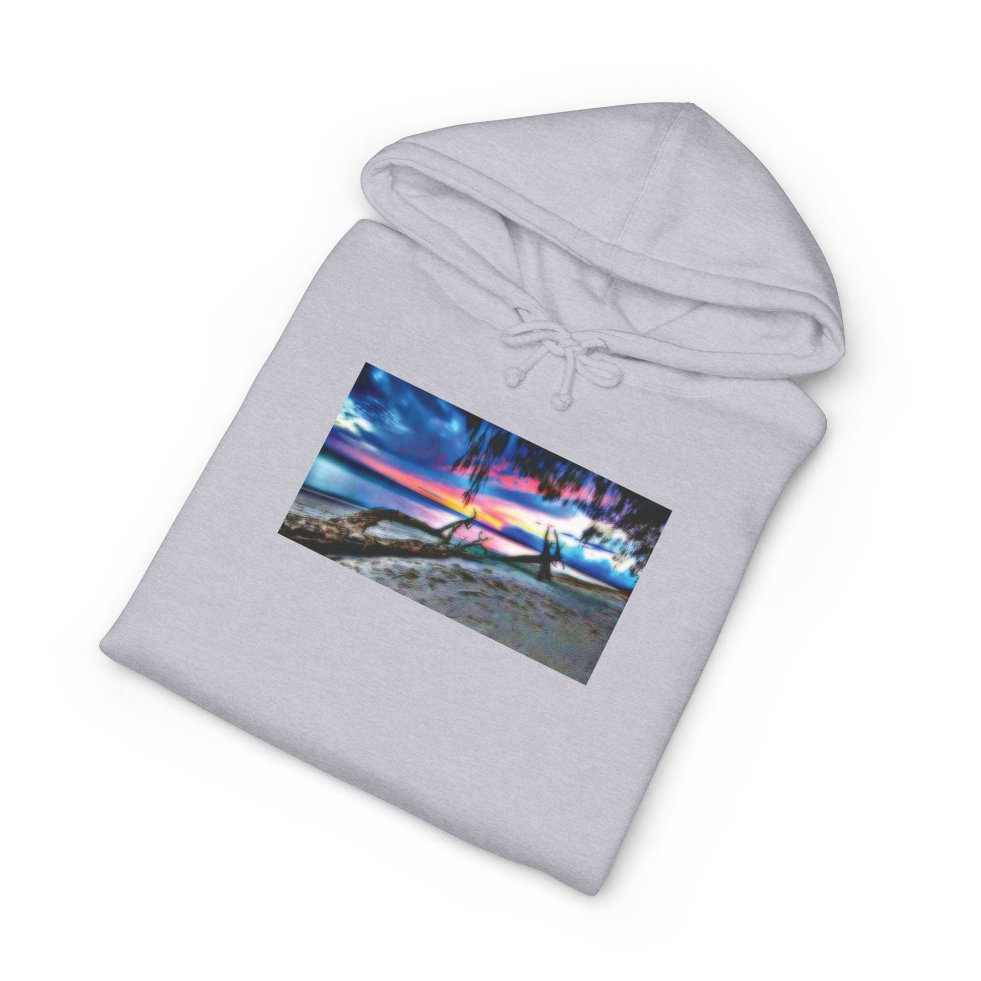 Twilight Sunset Seaside Hoodie — Coastal Beach Surf Pullover - Mantleshop