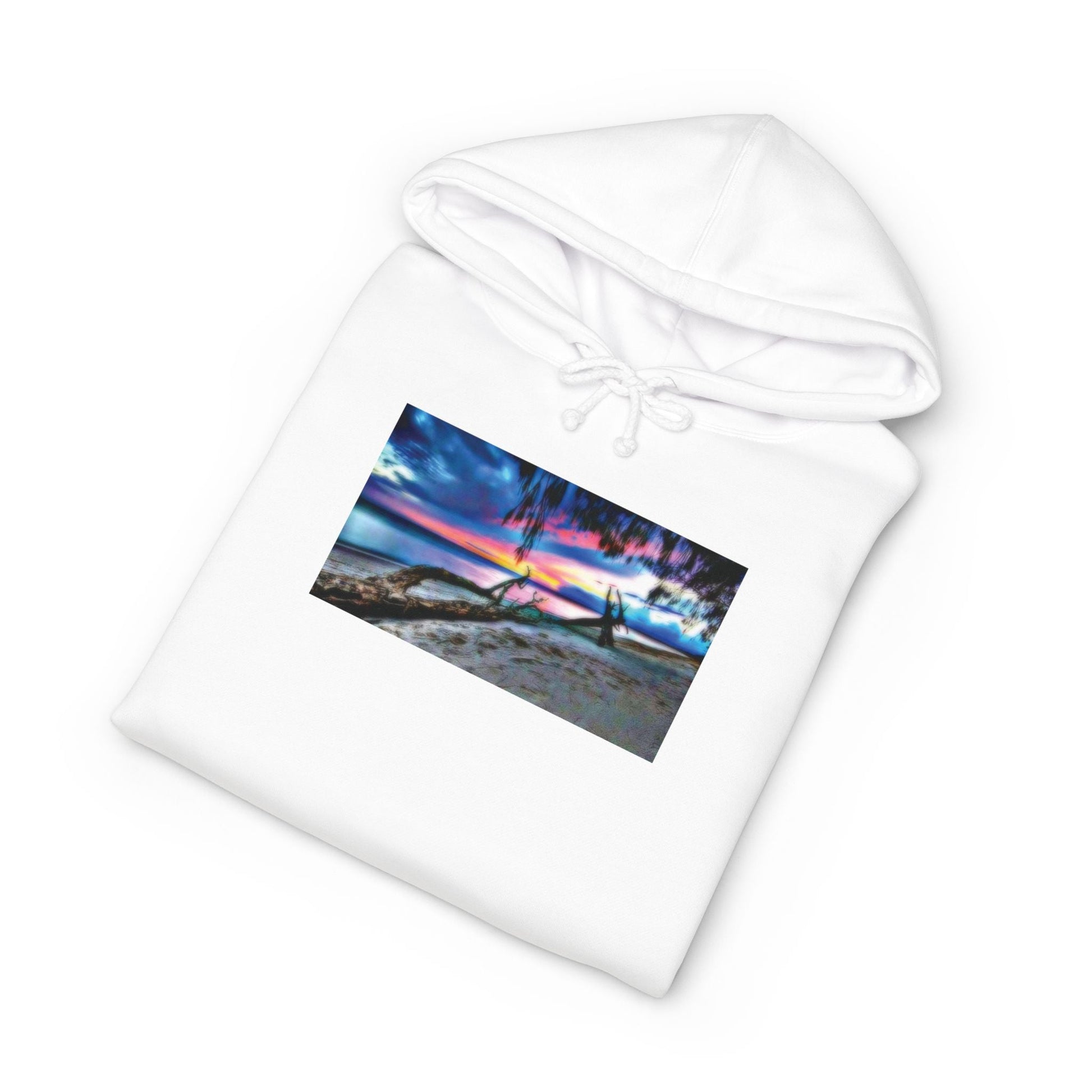 Twilight Sunset Seaside Hoodie — Coastal Beach Surf Pullover - Mantleshop