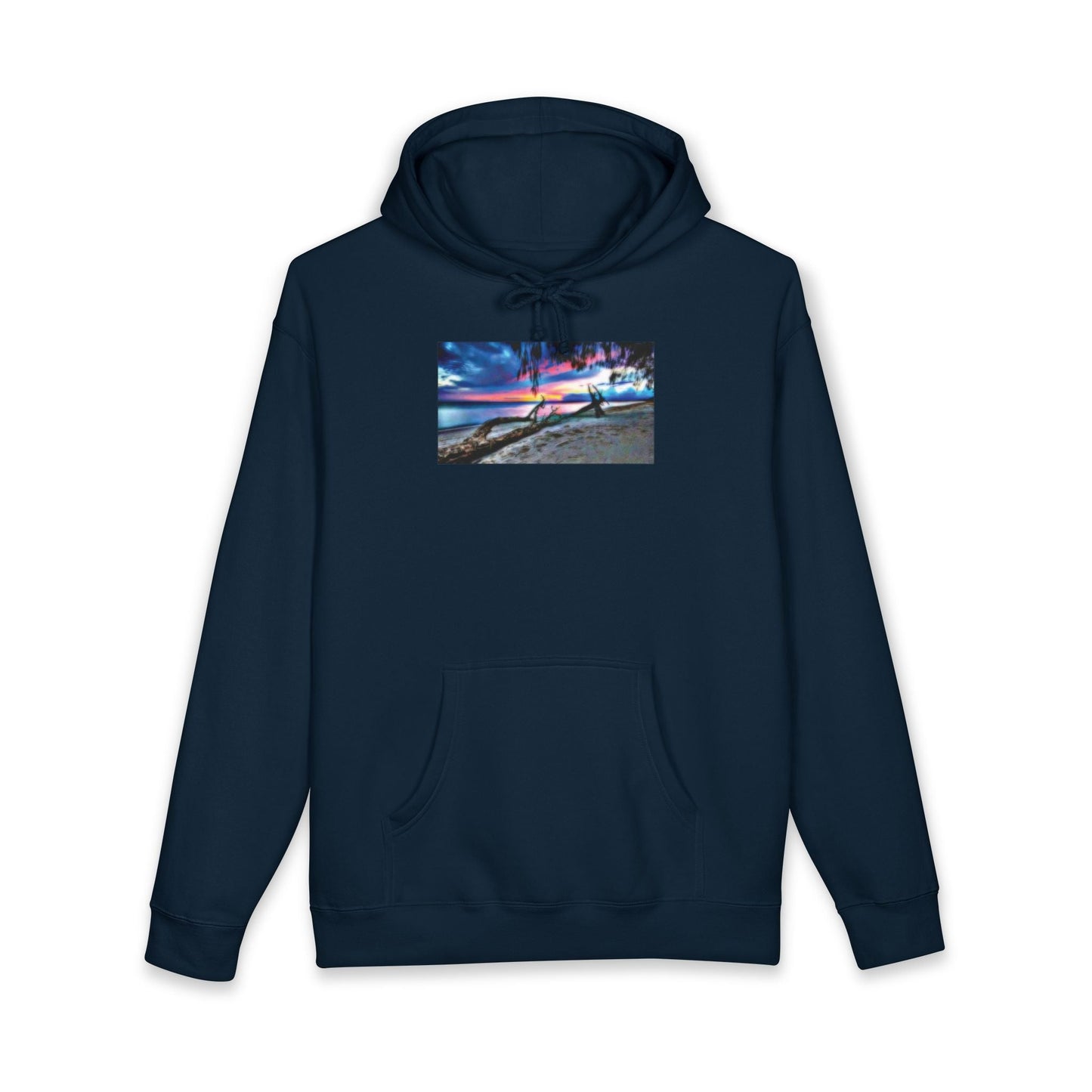 Twilight Sunset Seaside Hoodie — Coastal Beach Surf Pullover - Mantleshop