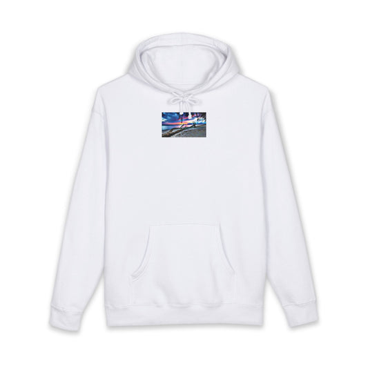 Twilight Sunset Seaside Hoodie — Coastal Beach Surf Pullover - Mantle x Whitecloak