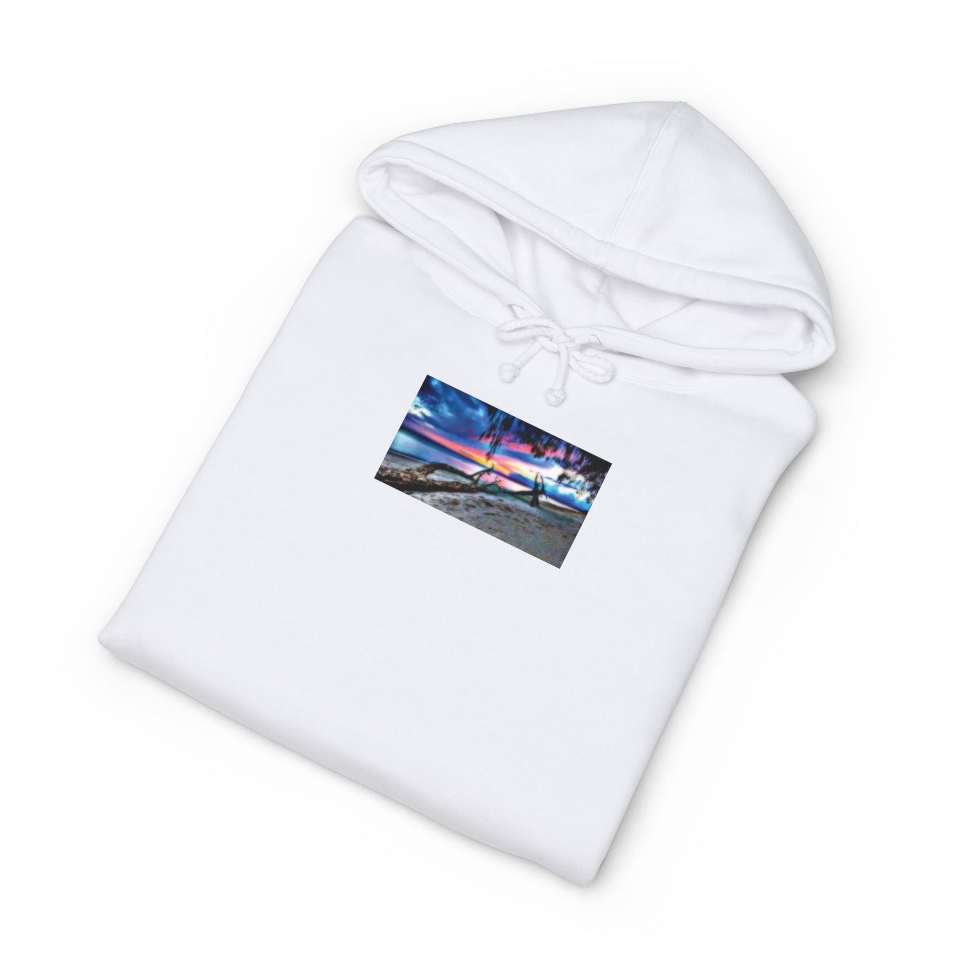 Twilight Sunset Seaside Hoodie — Coastal Beach Surf Pullover - Mantle x Whitecloak