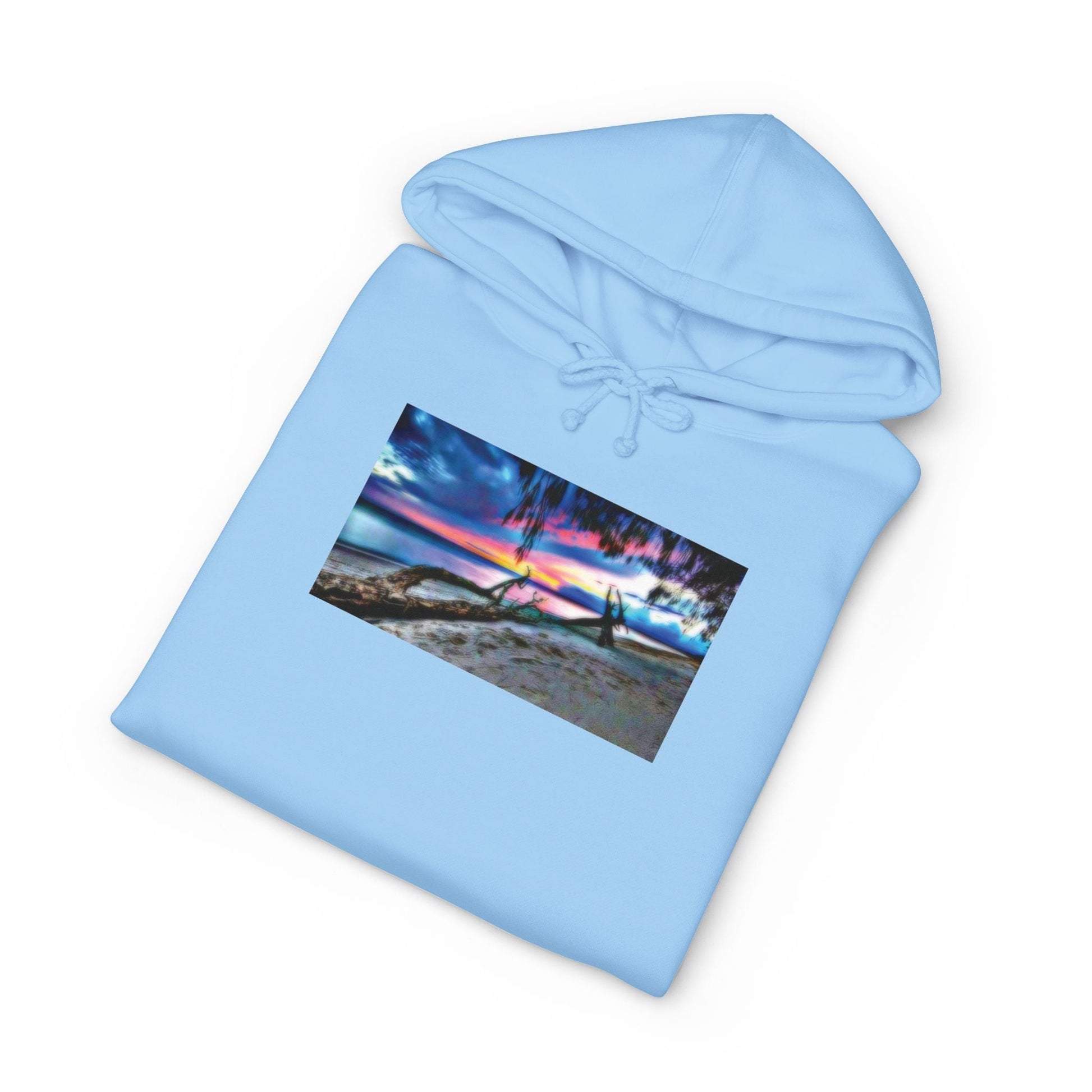Twilight Sunset Seaside Hoodie — Coastal Beach Surf Pullover - Mantleshop