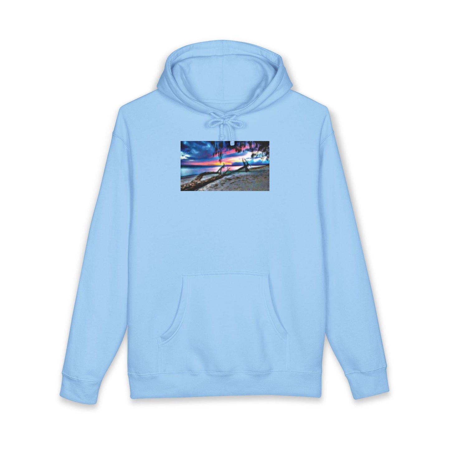 Twilight Sunset Seaside Hoodie — Coastal Beach Surf Pullover - Mantleshop