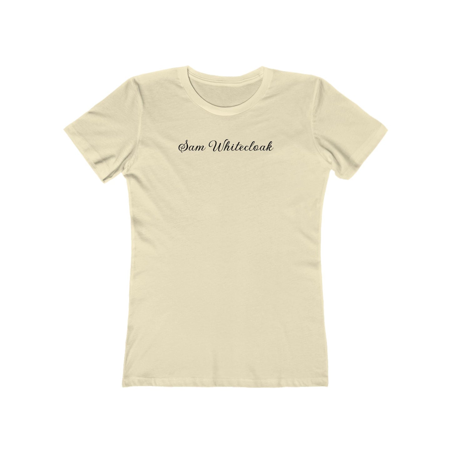 Womens BF Sam Whitecloak Tee - Mantle x Whitecloak