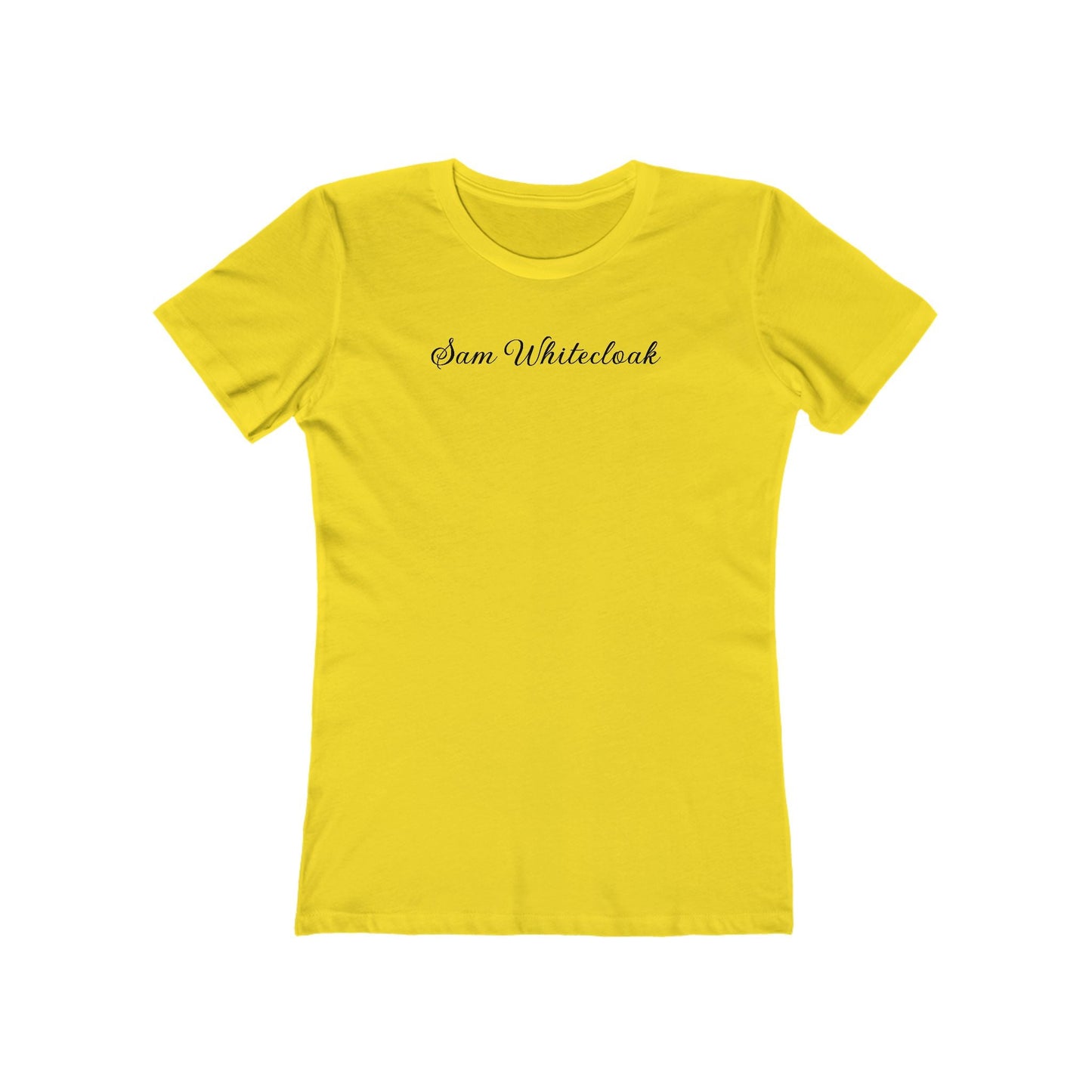 Womens BF Sam Whitecloak Tee - Mantle x Whitecloak