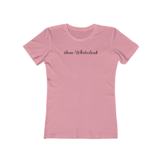 Womens BF Sam Whitecloak Tee - Mantle x Whitecloak